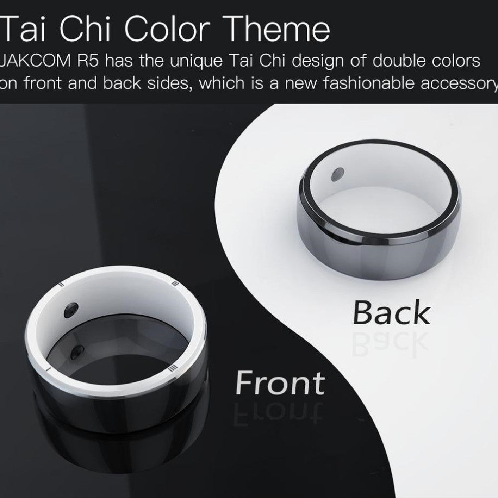 Thai Chi Color Theme Fitness Monitoring Smart Ring