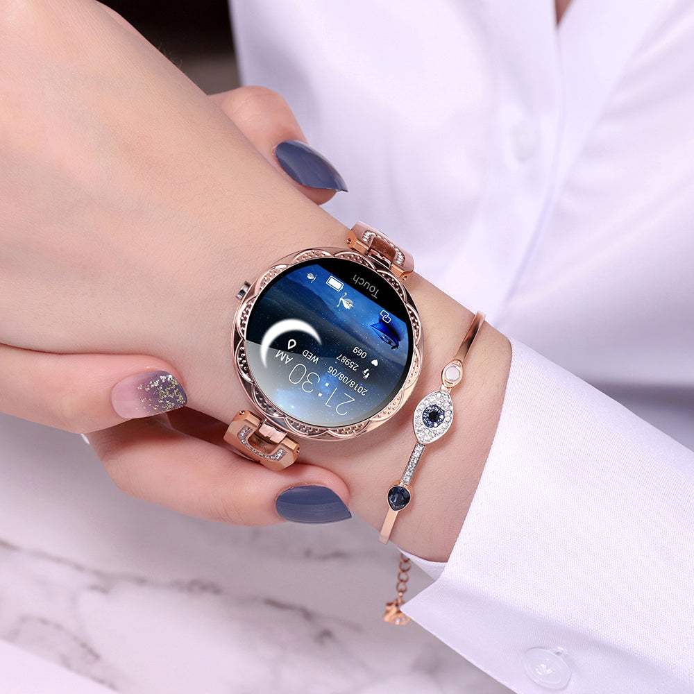 Fashion Jewelry Women's Smart Watch Fitness Bracelet