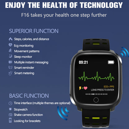 Features list for Fitness Monitoring Smart Sports Watch