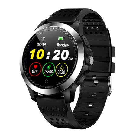 Men's All-In-One Waterproof Fitness Smart Watch Black