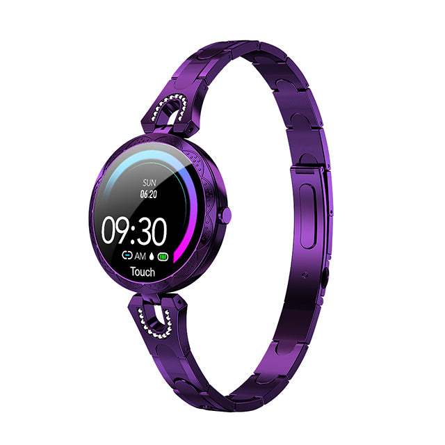 Purple Women's Smart Watch Fitness Bracelet