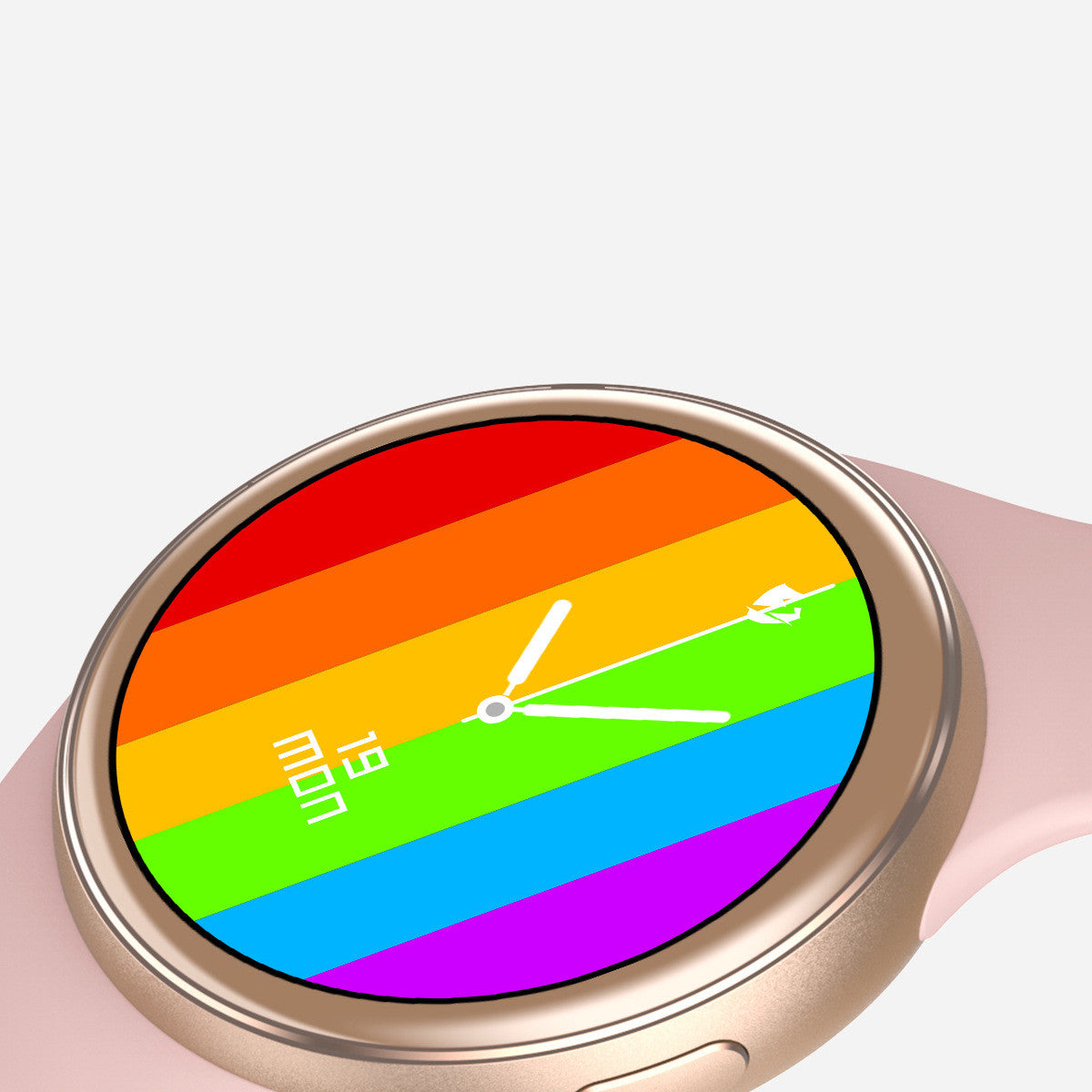 Rainbow Face Women's Ultimate Waterproof Fitness Sports Watch