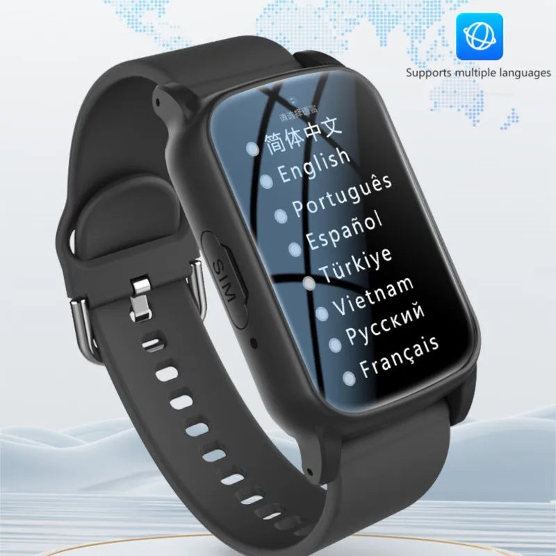 Introducing the Ultimate Elderly Smart Watch: Your Reliable 4G GPS Tracker with SOS Voice Call and Health Monitoring Features