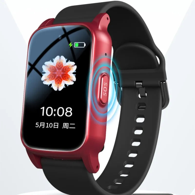 Introducing the Ultimate Elderly Smart Watch: Your Reliable 4G GPS Tracker with SOS Voice Call and Health Monitoring Features