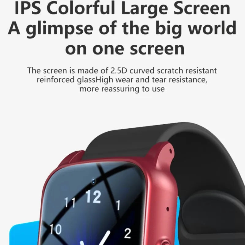 Introducing the Ultimate Elderly Smart Watch: Your Reliable 4G GPS Tracker with SOS Voice Call and Health Monitoring Features