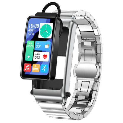 Silver Brown Non-Invasive Blood Sugar Smart Watch