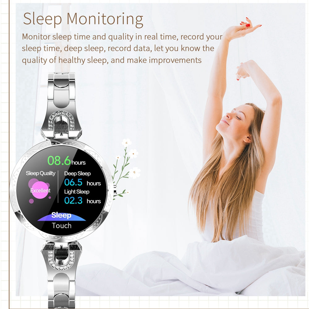 Sleep Monitoring Feature Women's Smart Watch Fitness Bracelet