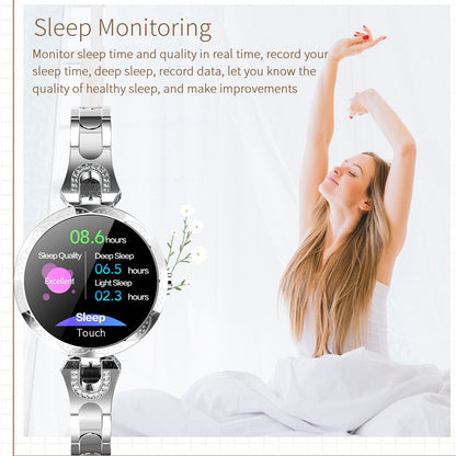 Sleep Monitoring Feature Women's Smart Watch Fitness Bracelet