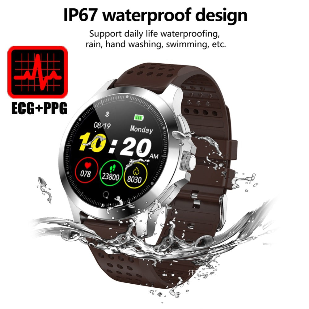 Waterproof Men's All-In-One Waterproof Fitness Smart Watch