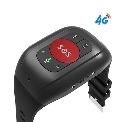 Senior GPS 4G Tracking Smart Watch With Fall Alert Tracker