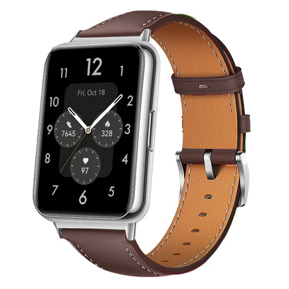 Leather Strap for Huawei Watch Fit 2 Smartwatch Replacement Accessories